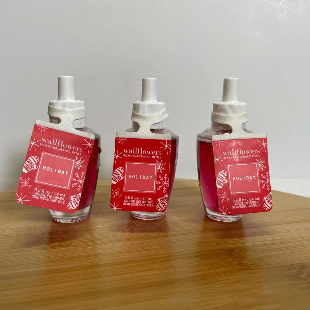 Bath & Body Works Holiday Wallflower Refills Bulbs Home Fragrance